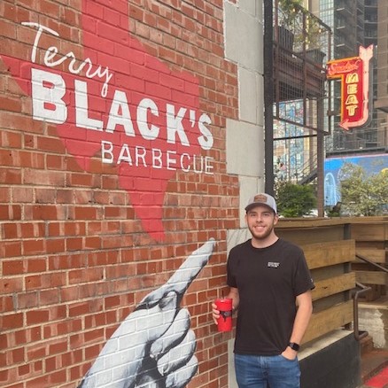 Smoked brisket slices